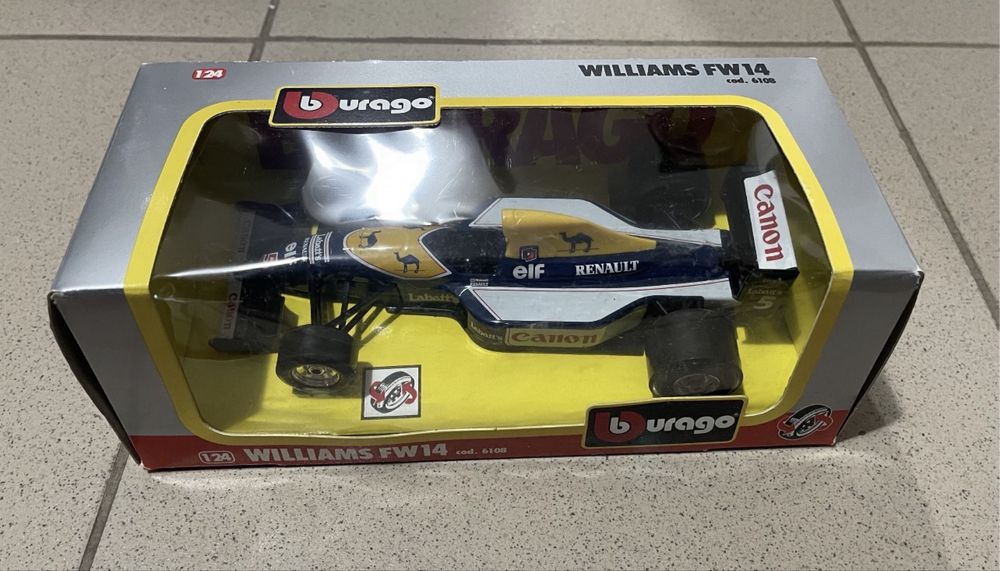 Jucarie Burago Williams FW 14  cod 6108 1/24