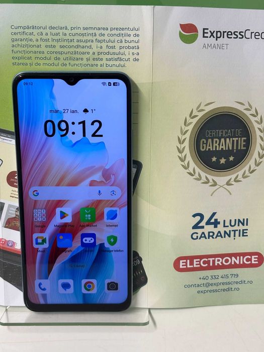 Oppo A18 (B.60609 Tatarasi) Garantie 2 ani 300 lei