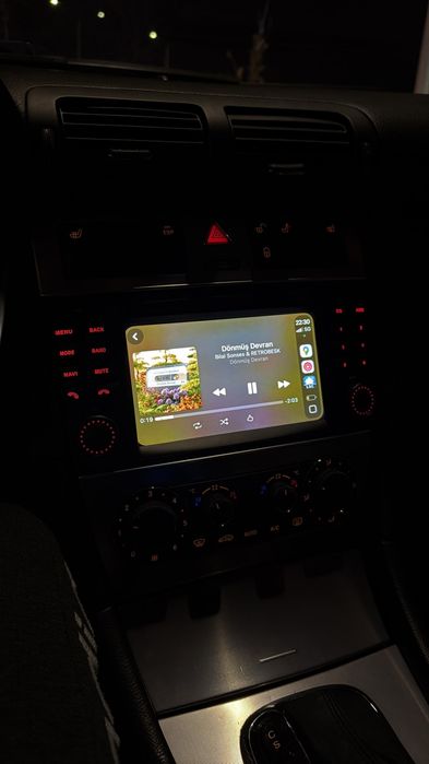 Navigatie Android Mercedes Benz W203 noua sigilata