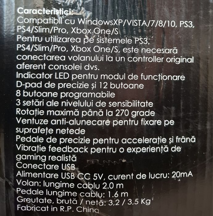 Volan Myria pentru PS /Xbox