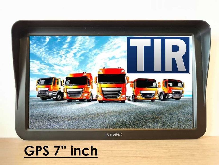 GPS Navigatii- 7"HD, Truck,TIR,Camion,Auto. Modele NOI. Garantie 2 ani