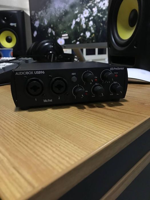 PreSonus AudioBox USB 96 – DEYARLI YANGI! (Professional Studio Sifat)