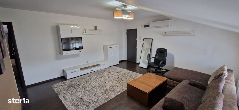 Apartament 2 camere, 59 mp, etaj 4/4 pod, mobilat si utilat, zona Bari