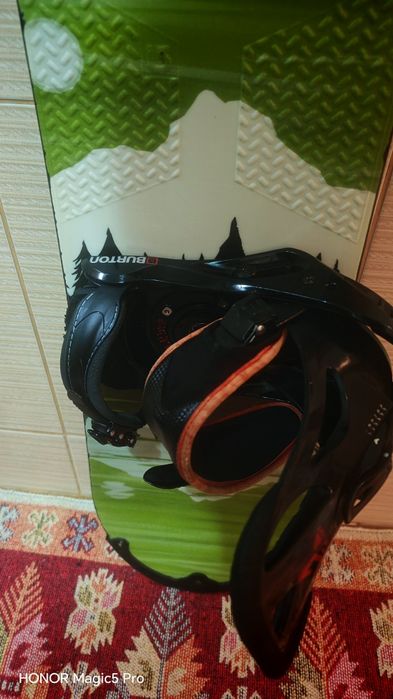 Placa snowboard 145 Burton -legaturi boots