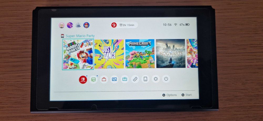 Nintendo Switch v2 plus accesorii