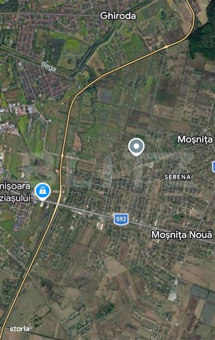 Teren intravilan 600 mp, front 22, zona Mosnita Veche