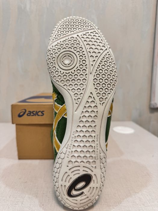 Asics tiger зеленые