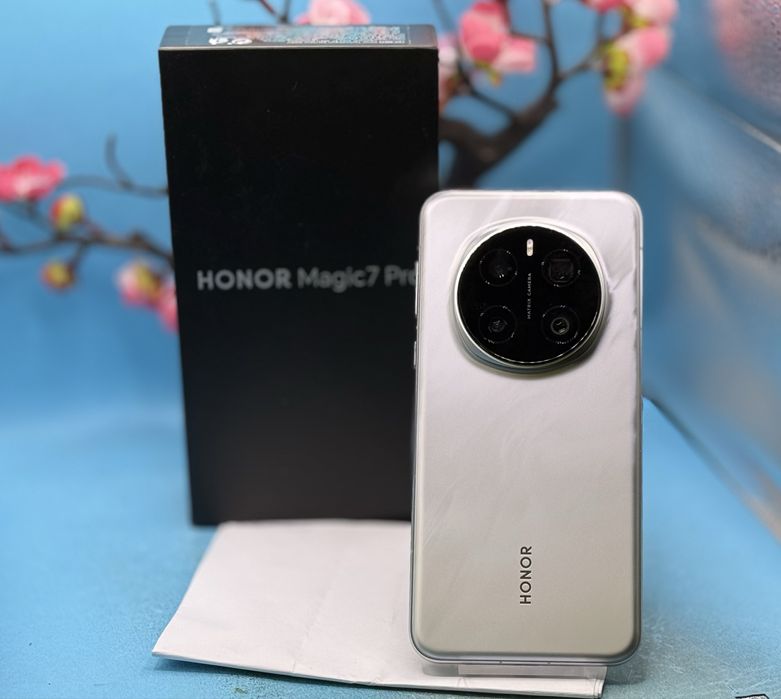 ГАРАНЦИОНЕН!!! HONOR Magic 7 Pro, Dual SIM, 12GB RAM, 512GB, Lunar Shadow Grey