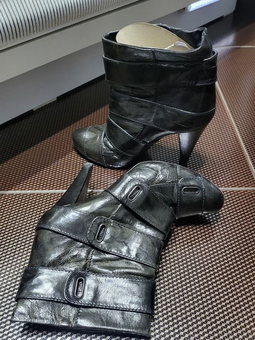 Дамски ботуши естествена кожа