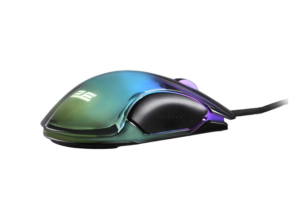 } Мышь игровая 2E Gaming MG345 Transparent, RGB USB Black