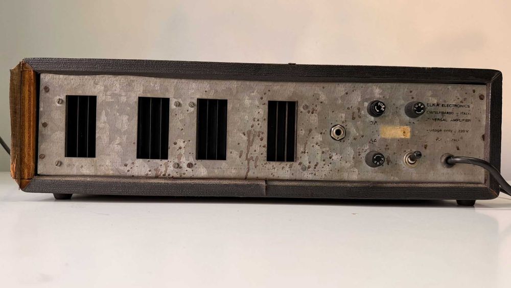 Amplificator Chitara Bas Orga Elka Universal 100 Vintage Italy Raritate Colectie