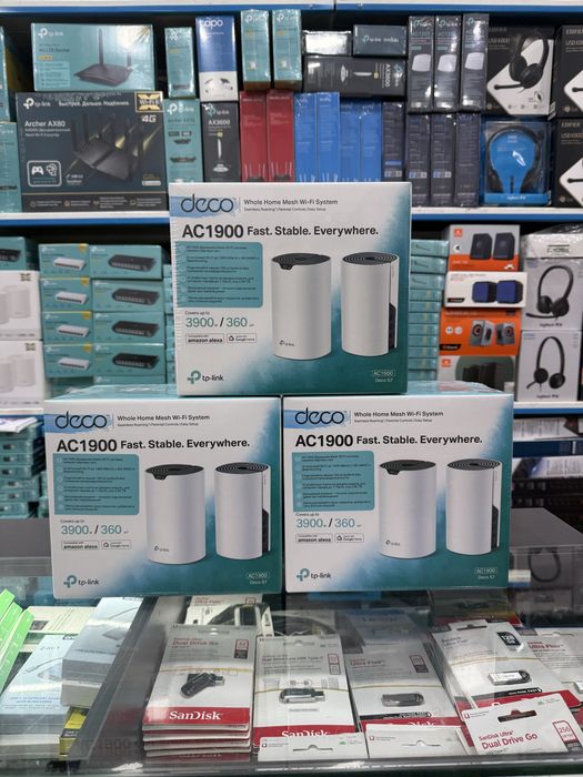 Tp link Deco S7 2 pack 1 год гарантия