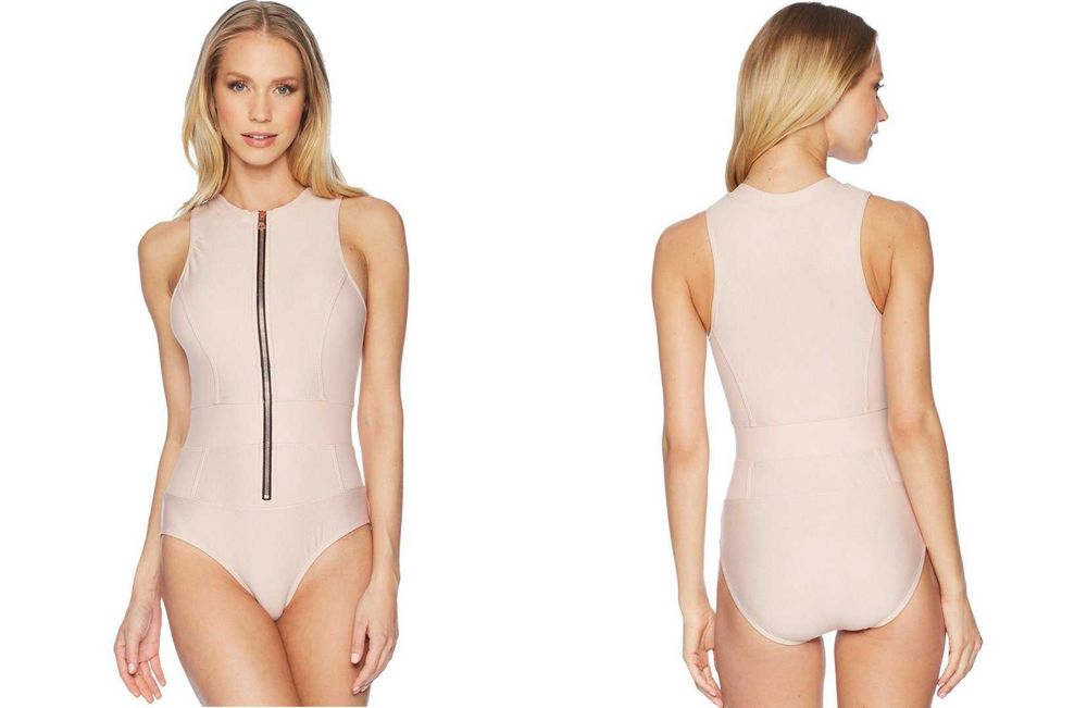 NOU! Costum de baie intreg NEXT Feeling Fine Malibu Blush Pink