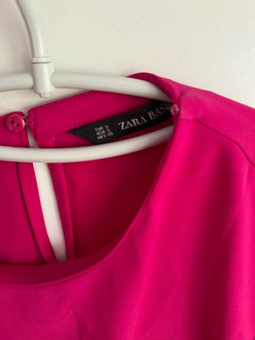 Официална блуза Zara, розово, размер S