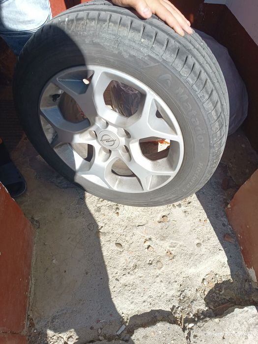 Vând set roți aliaj Opel 205/55/16