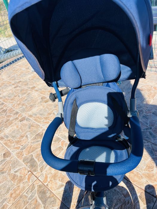 Многофункционална триколка Little Tiger-Sun Baby- Blue