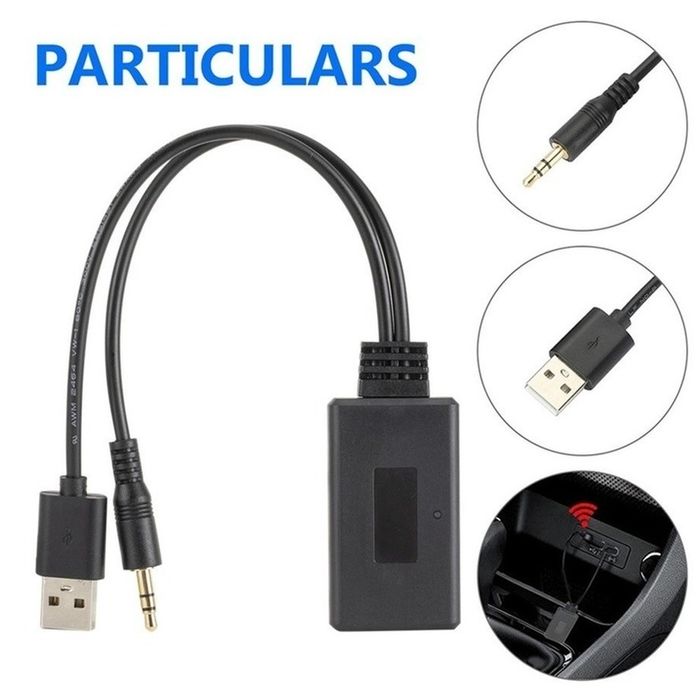 Adaptor Bluetooth 5.0 cu mufă Usb si Auxiliar