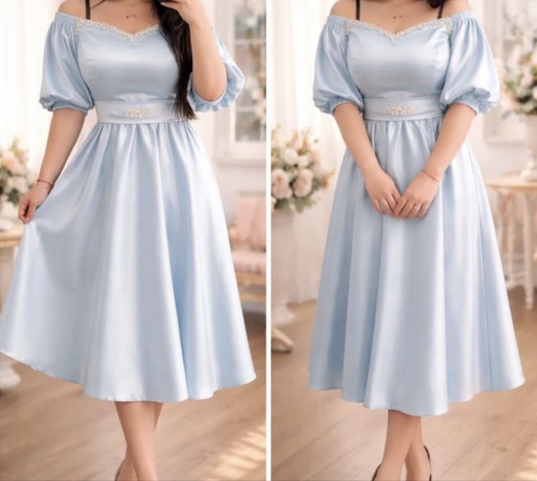 Vand rochie facuta la croitoreasa