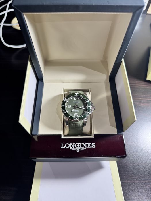 часы Longines HydroConquest Green Automatic (оригинал)