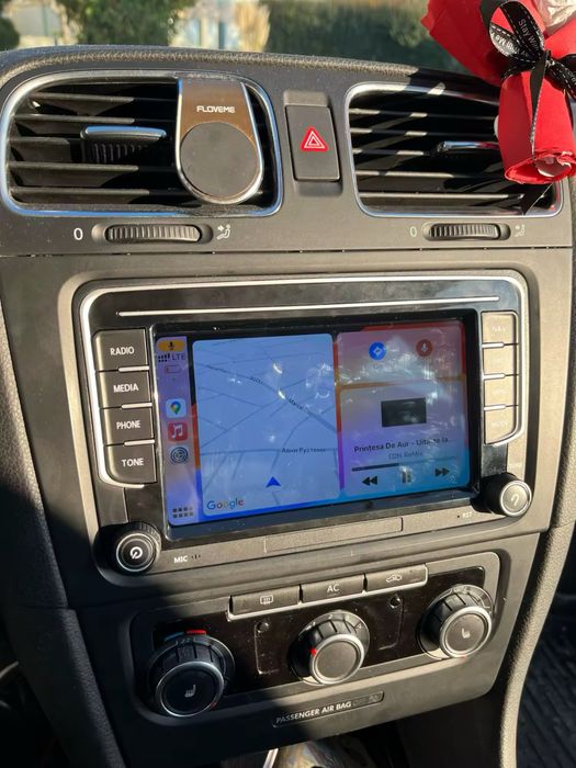 Navigatie Android Golf 5 6 Passat Touran Seat Skoda Waze Youtube