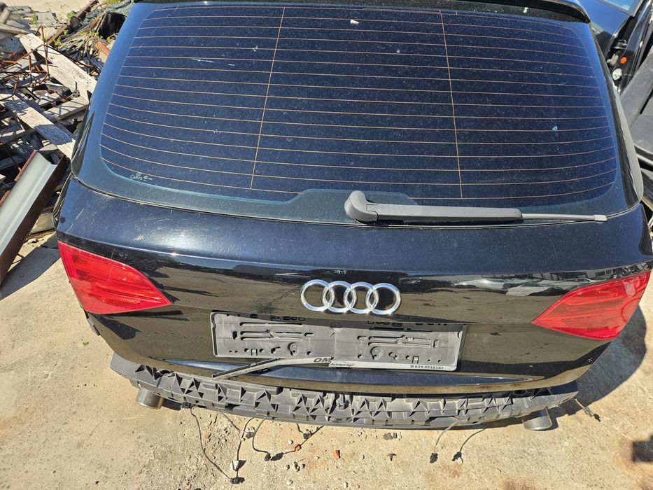 Заден капак черен за Audi A4 B8