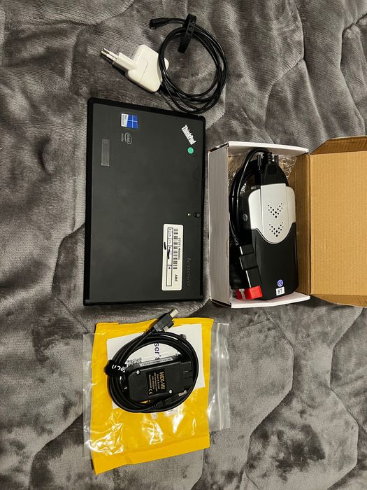 Kit tableta / laptop  Lenovo D330 + tester / diagnoză delphi 2021 + VCDS 2025