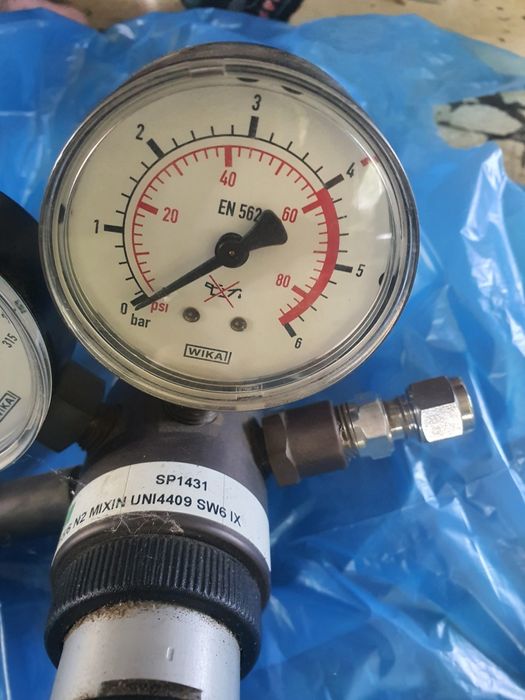 Reductor regulator gaz sudura oxigen argon.