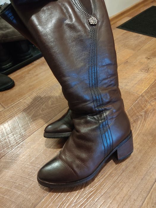 Сапоги натуралка