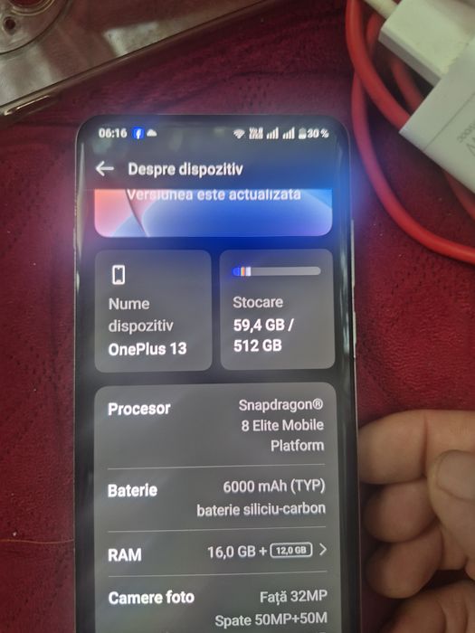 Oneplus 13 model european 16/512 GB liber retea