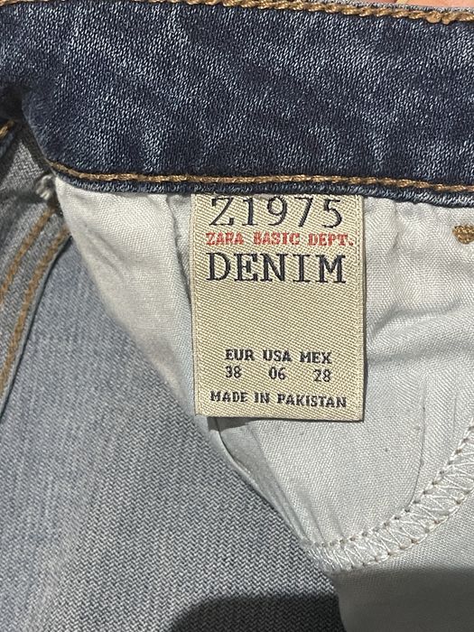 Blugi 36 cropped skinny Zara