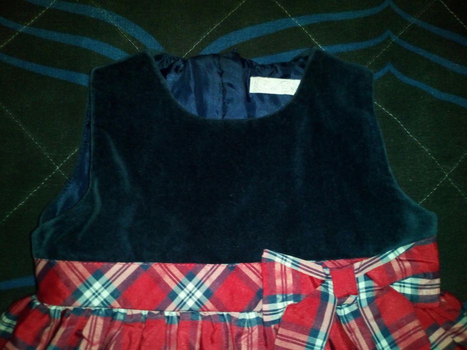 Праздничное платье до 90 см