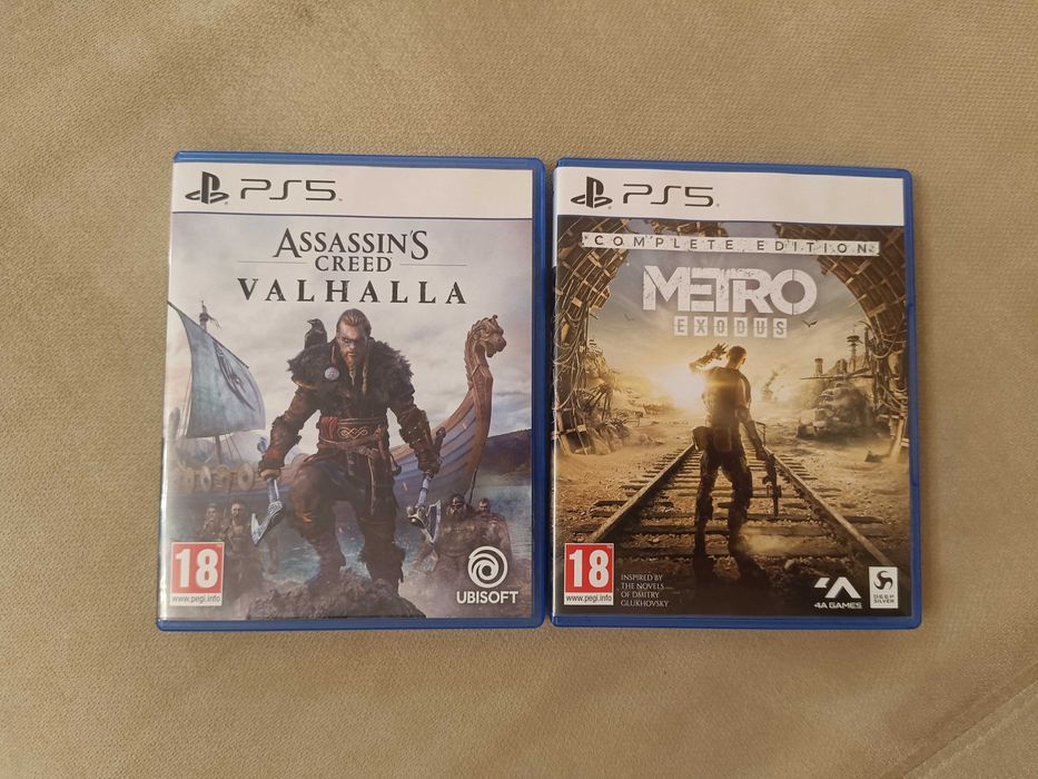 Assassin's Creed Valhalla и Metro Exodus за PS5