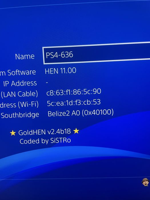 Playstation 4 pro modat 11.0