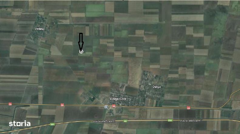 Cota 1/2 teren extravilan. Loc. Dor Marunt, Jud. Calarasi