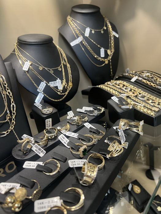 Bijuterii aur 14k 18k 585 750 lant bratara cercei  inel dama, barbat colier