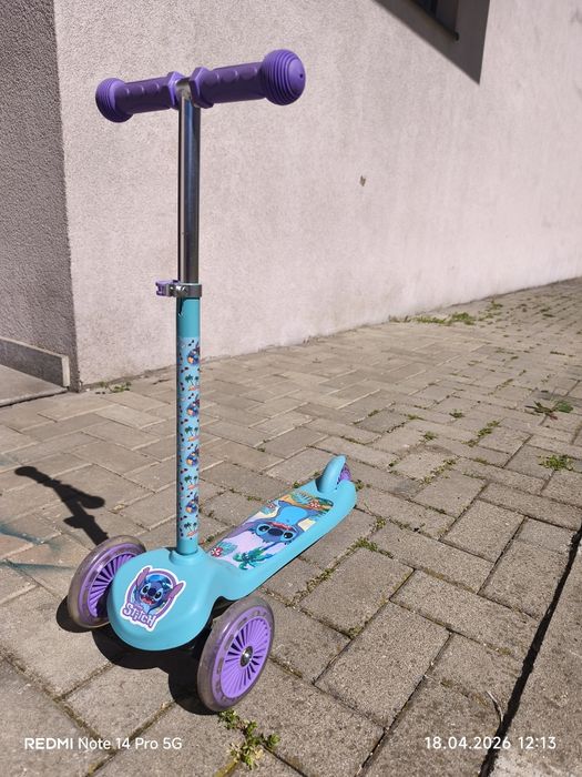 Trotineta Copii 2-5 ani cu logo Stitch