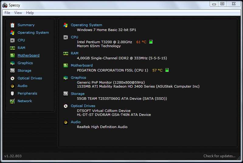 Asus X59SL – със SSD, почистен и обслужен