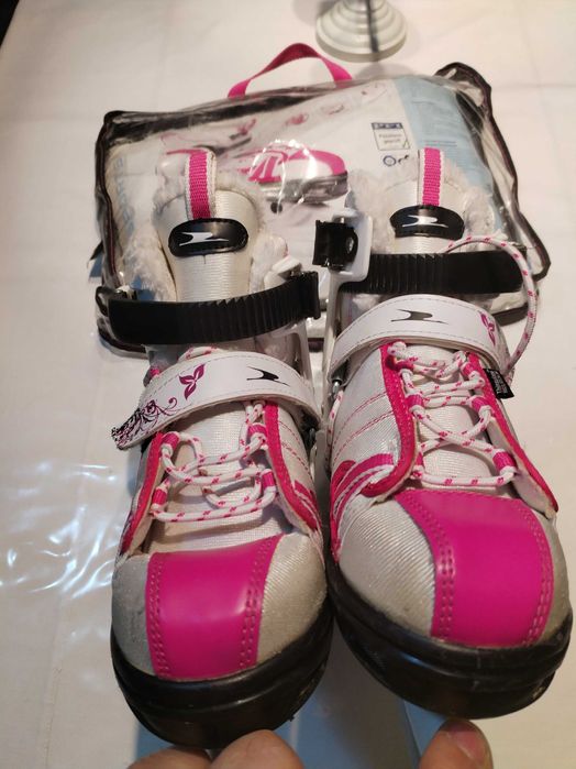 De vânzare patine fete reglabile 33-36
