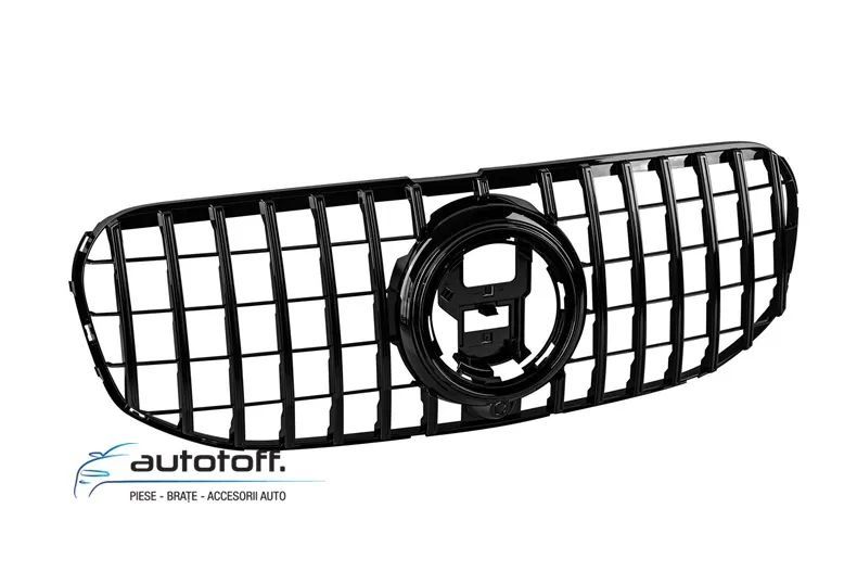 Grila Mercedes GLS X167 compatibila cu Mercedes GLS (2020-2023) GT Black Design
