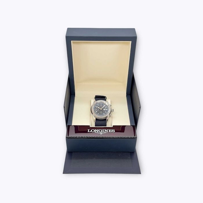 Longines SwissАir лимитиран пилотски хронограф автоматичен часовник