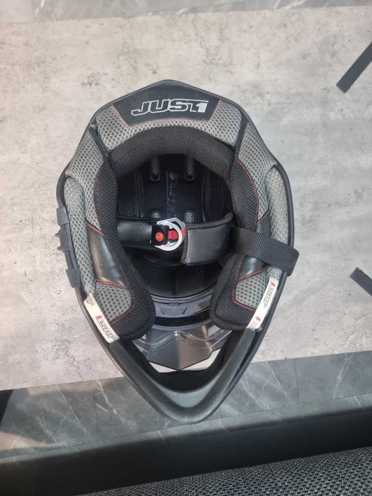 Cască JUST1 J34 Pro Solid Black Matt ,Mărimea L , Garanție
