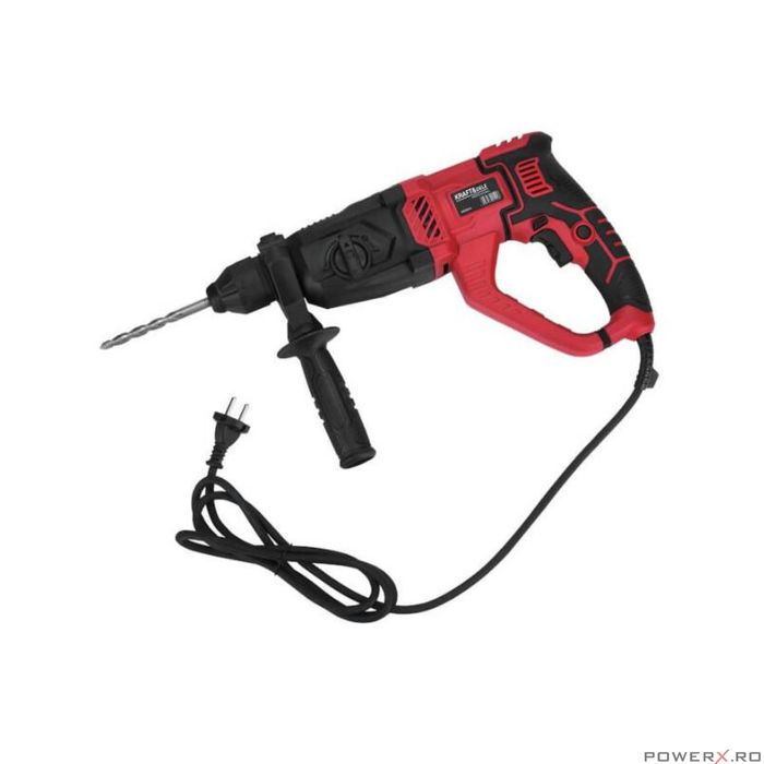 Rotopercutor, masina de gaurit cu percutie, 2700W, SDS-plus, Kraft