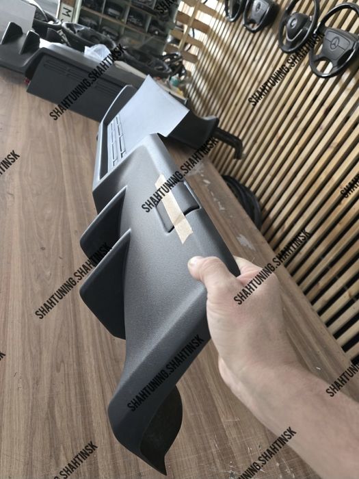 Mirsubishi Lancer X задний диффузор