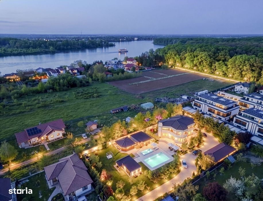 Salvează 1 Milion €. Conac Modern în Snagov. Fără "Taxă de Lac"