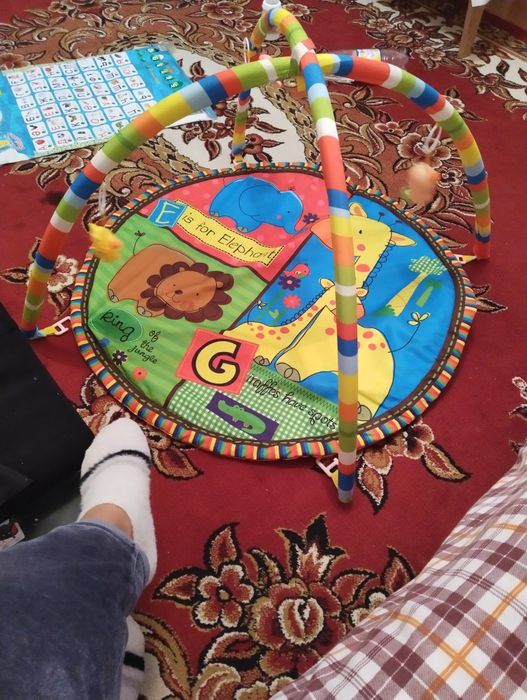 Шизлонг и игра в коврике