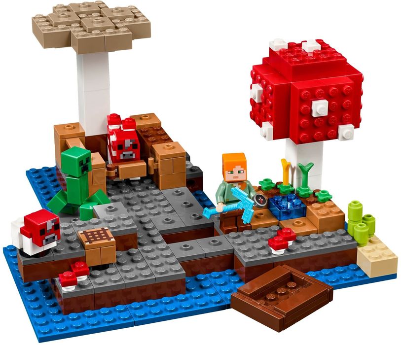 LEGO Minecraft 21129 The Mushroom Island