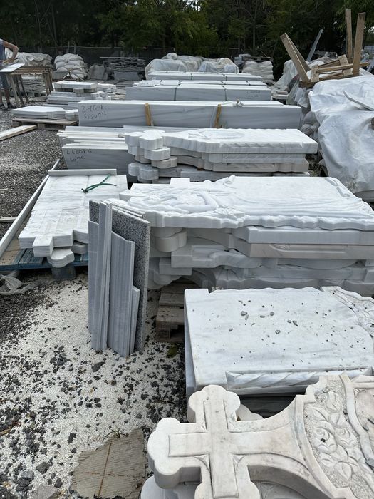 Cruce Marmură Mozaic Granit , Mozaic Ornamental Lucrari Funerafe