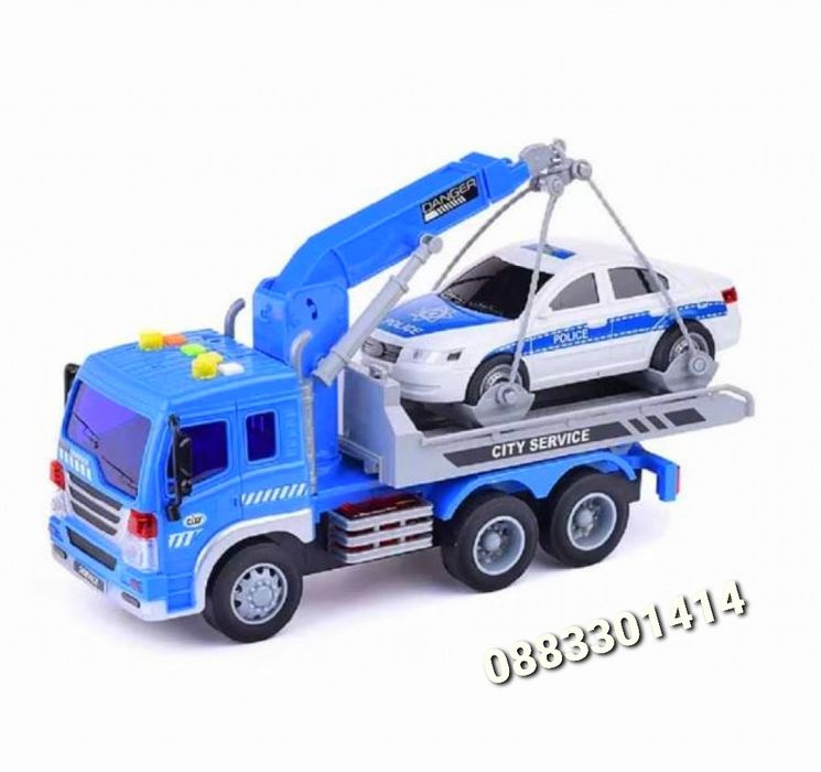 Детски Камион Пътна помощ, Звук и светлини