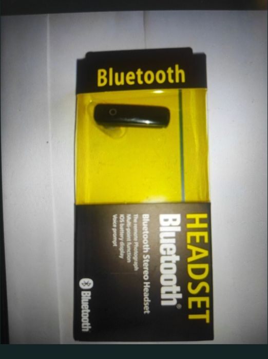 Casca Bluetooth, noua in cutie
