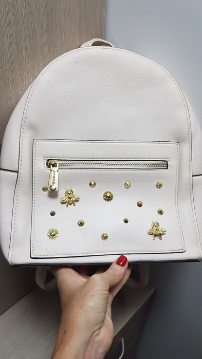 Белый рюкзак Daniele Patrici